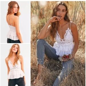 NWT Free People Adella Cami Sz S